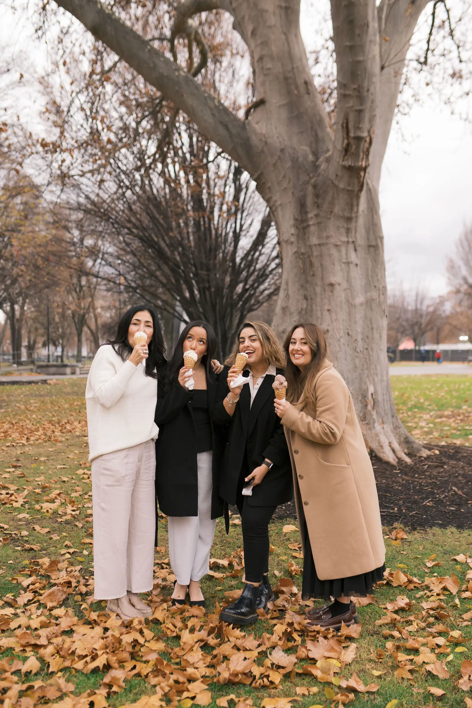 The Cande Bridal Boutique team on the shop floor in Kelowna, British Columbia